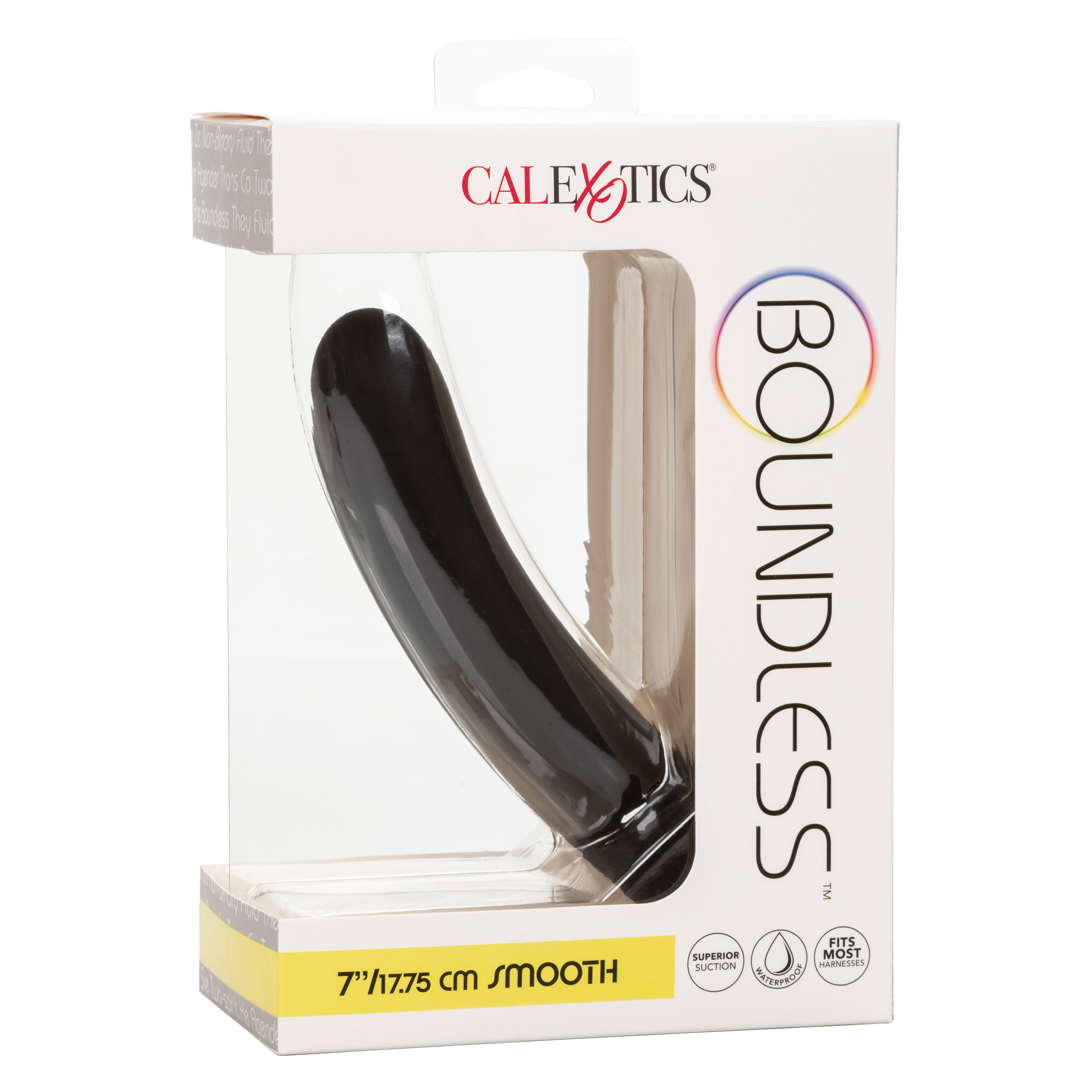 CalExotics - Boundless Smooth - 7 Inch - Black - Dildos