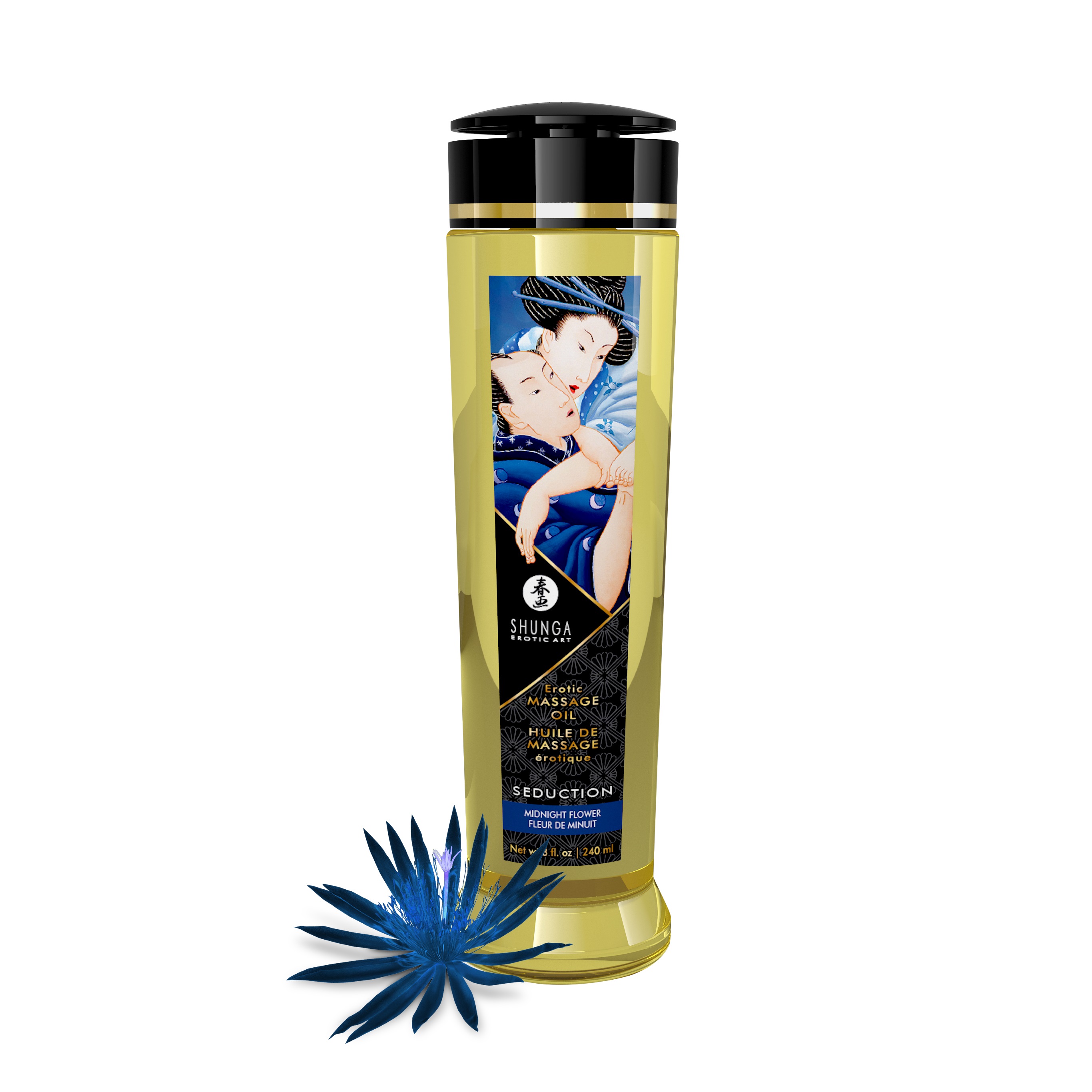 Shunga - Massage Oils - Seduction - 8 Fl. Oz. - Lubricants, Creams & Glides