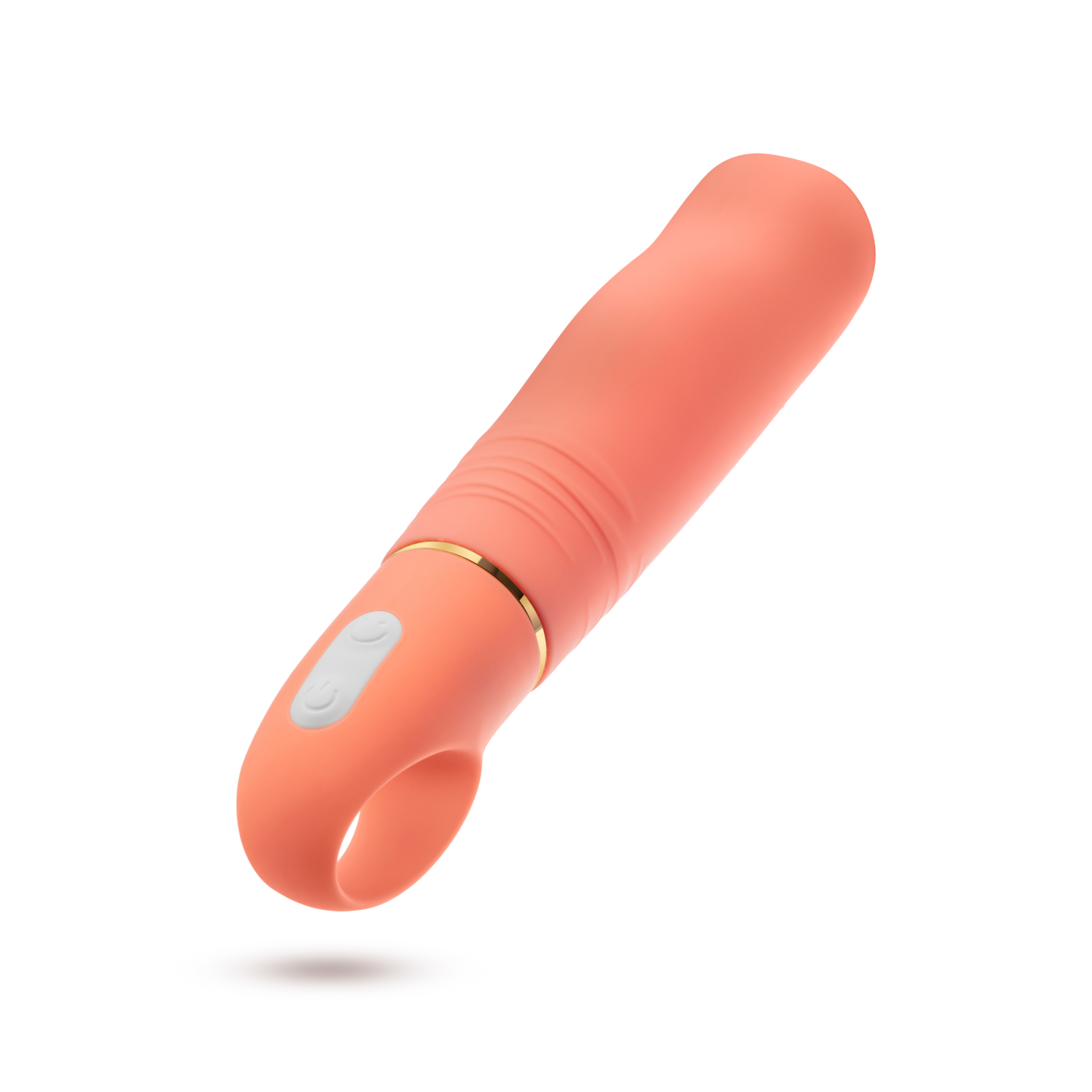 Blush - Aria Smokin'' AF Silicone Vibrator Coral - Vibrators - Silicone