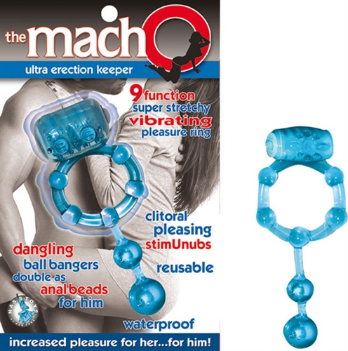 Nasstoys - The Macho Ultra Erection- Keeper Blue - Clit Stimulators
