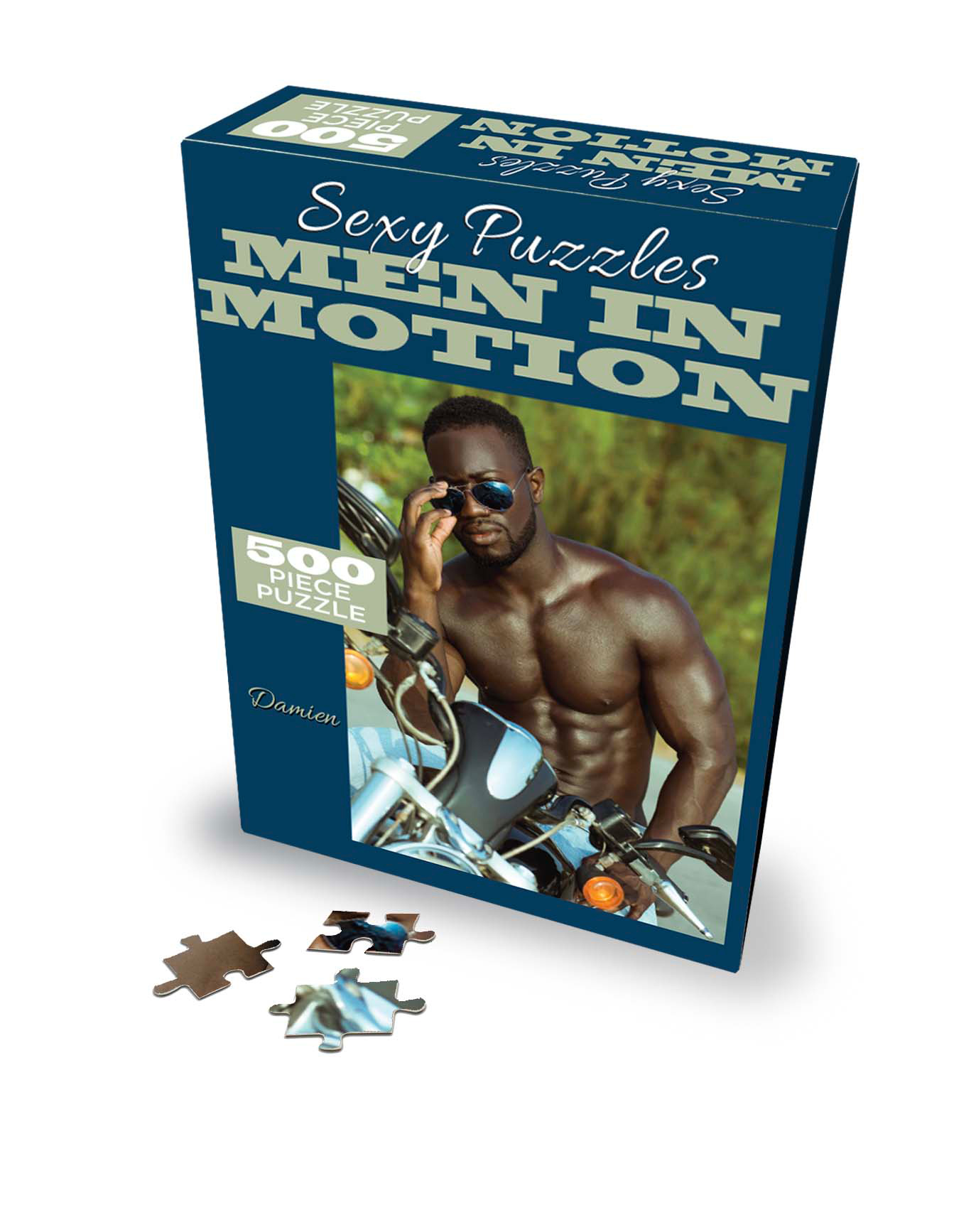Little Genie - Sexy Puzzles - Men in Bed - Damien - Novelties & Games