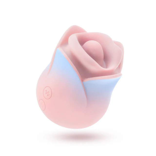Blush - Blush Collection - Kissing Rose - Pink - Clit Stimulators - Silicone