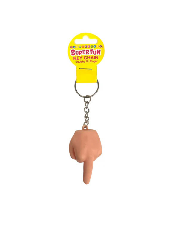 Little Genie - Super Fun Key Chain - Squishy Fu Finger - Sold in 6pk - Party Supplies
