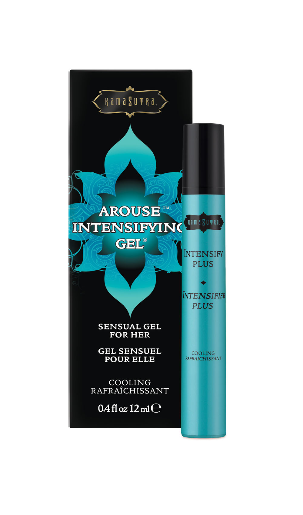 Kama Sutra - Intensify Plus Female Arousal Gel - Cooling - 0.4 Fl. Oz. - Lubricants, Creams & Glides
