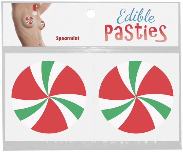 Kheper Games - Candy Swirls Pasties - Spearmint - Edible