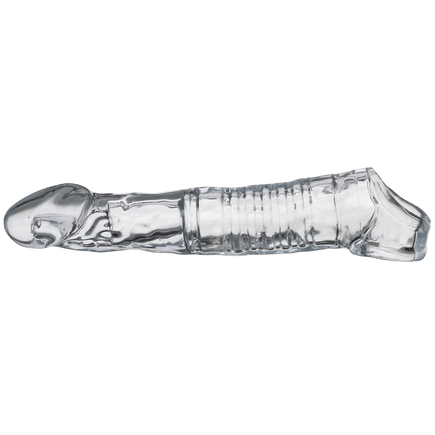 Cloud 9 Novelties - Extend XL Penis Sleeve 7.25" - Clear - Penis Extension & Sleeves