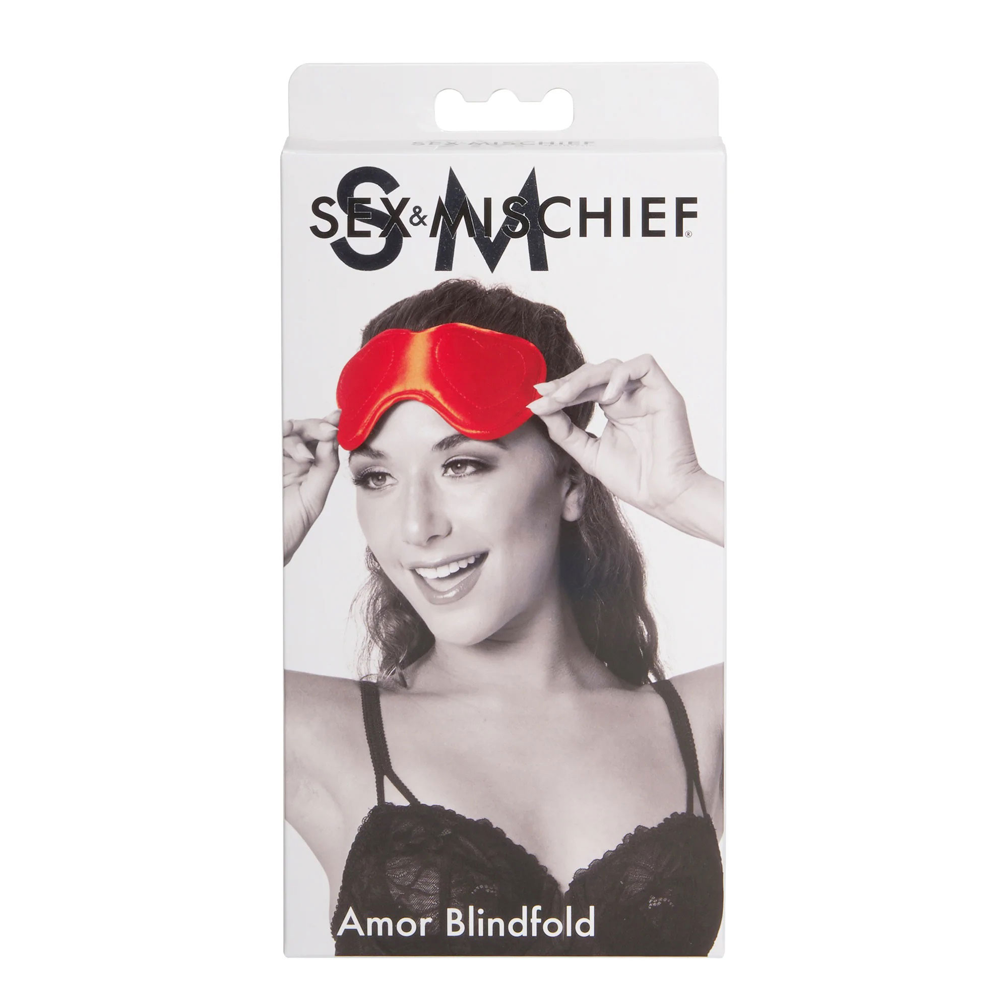 Sportsheets - Amor Blindfold - Red - Bondage & Fetish Toys