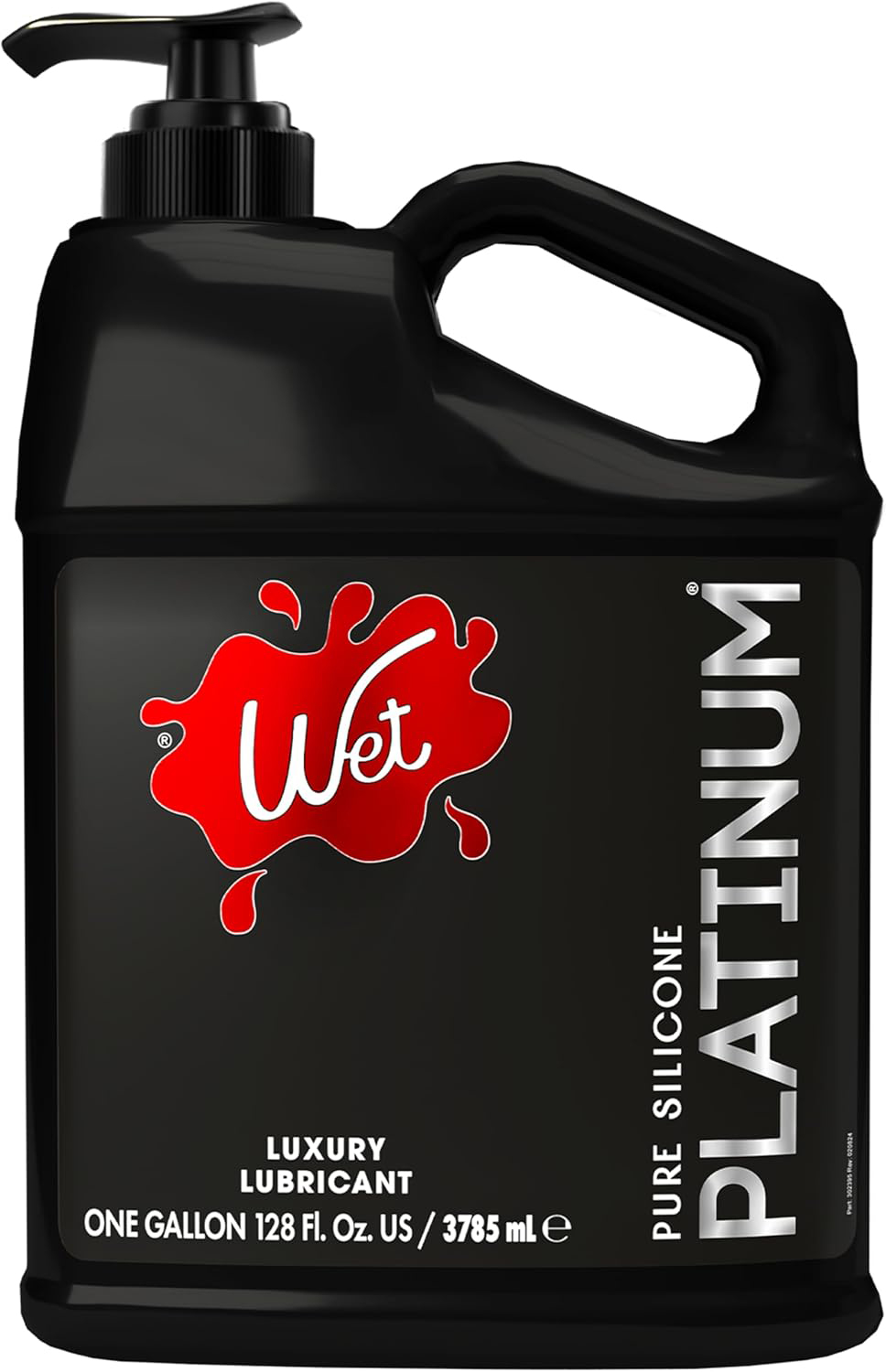 Wet - Wet Platinum Luxury Silicone Lubricant 128oz - Lubricants, Creams & Glides