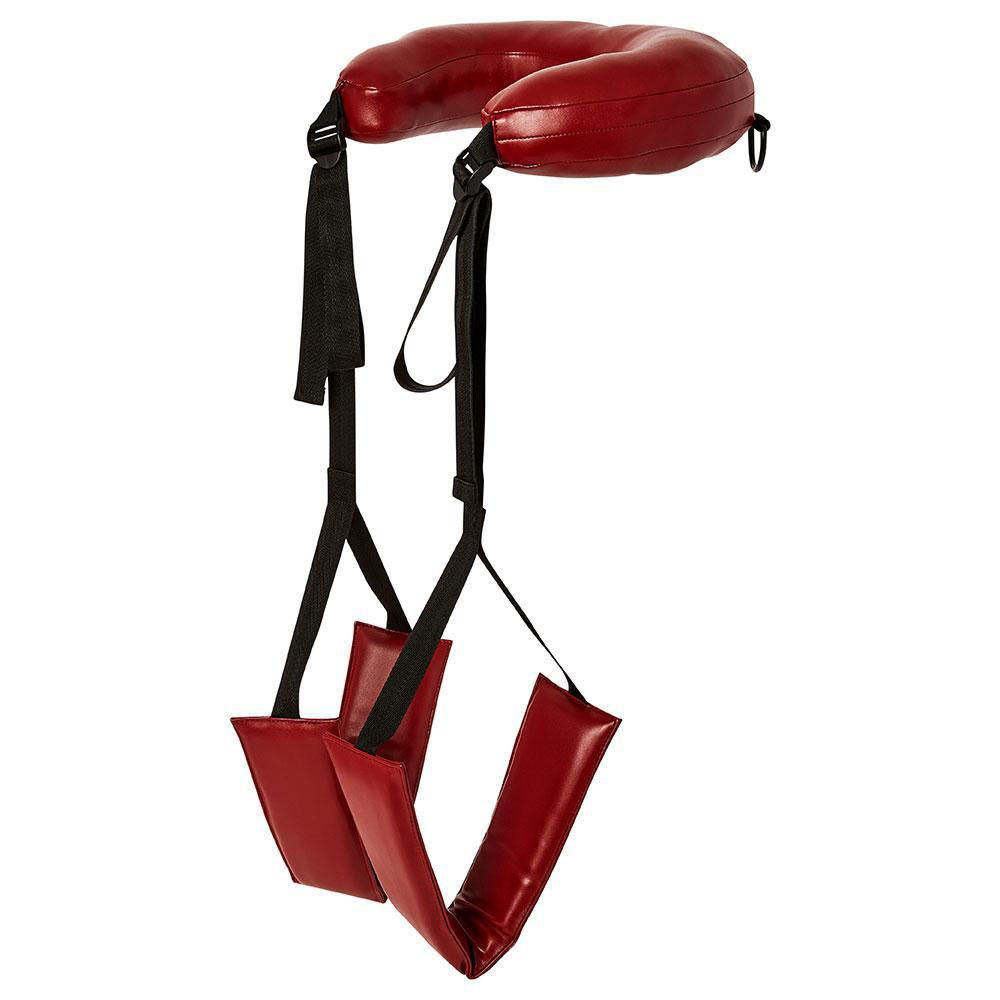 Sportsheets Sportsheets Saffron Adjustable Thigh Sling Position Support Red/Black