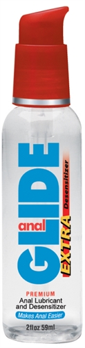 Body Action - Anal Glide Extra 2 Oz Pump Bottle - Anal Toys & Stimulators