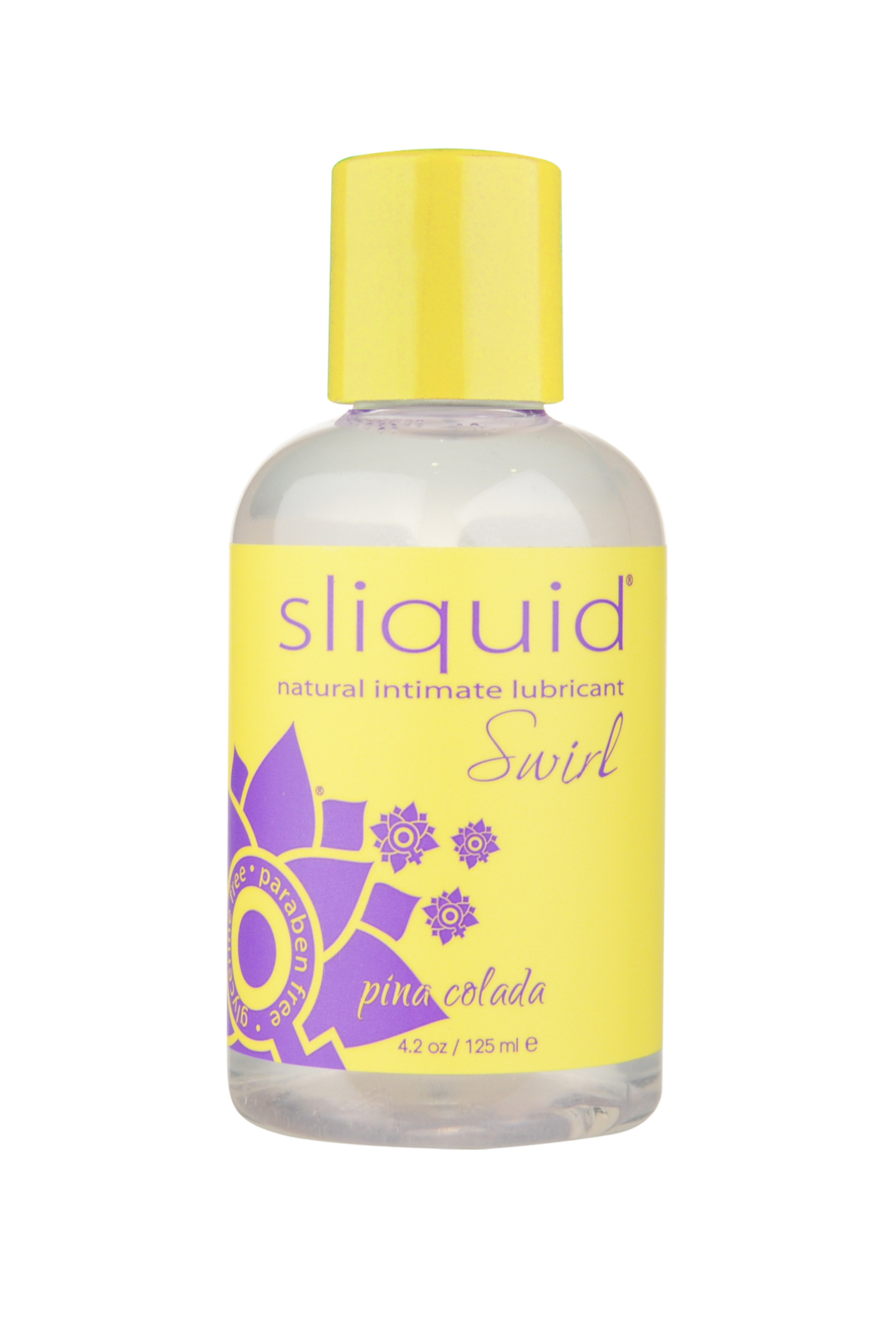 Sliquid - Naturals Swirl - Pina Colada - 4.2 Fl. Oz. (124 ml) - Lubricants, Creams & Glides
