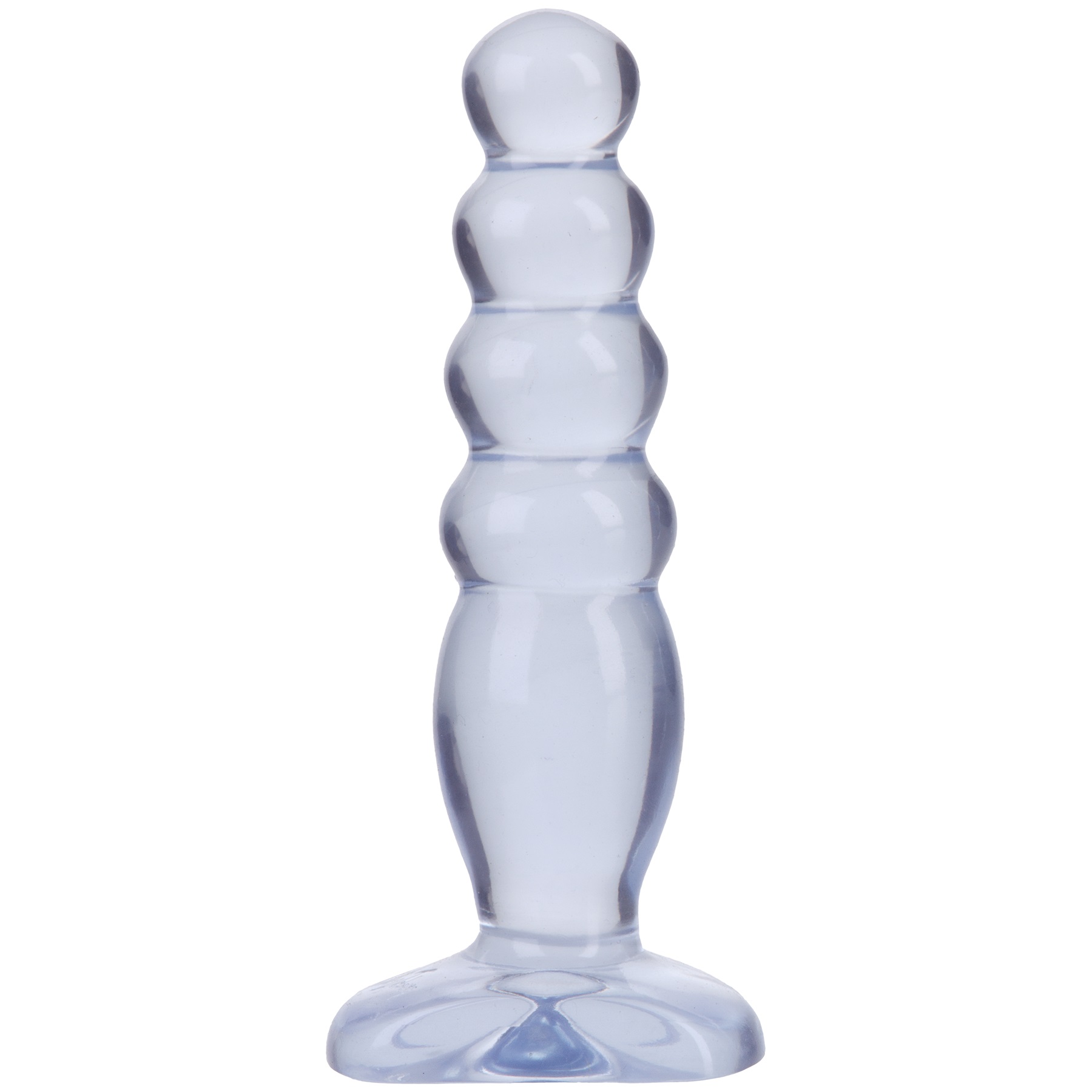 Doc Johnson - Crystal Jellies Anal Delight - Clear - Anal Toys & Stimulators