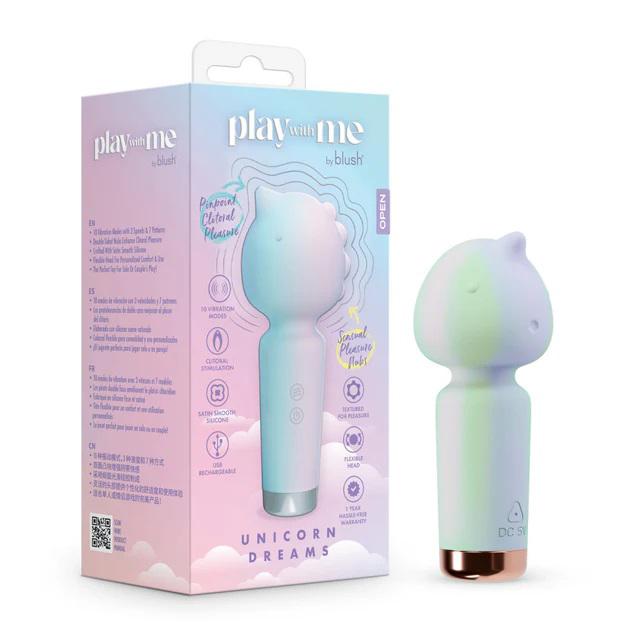 Blush - Play With Me Unicorn Dreams - Vibrators - Silicone