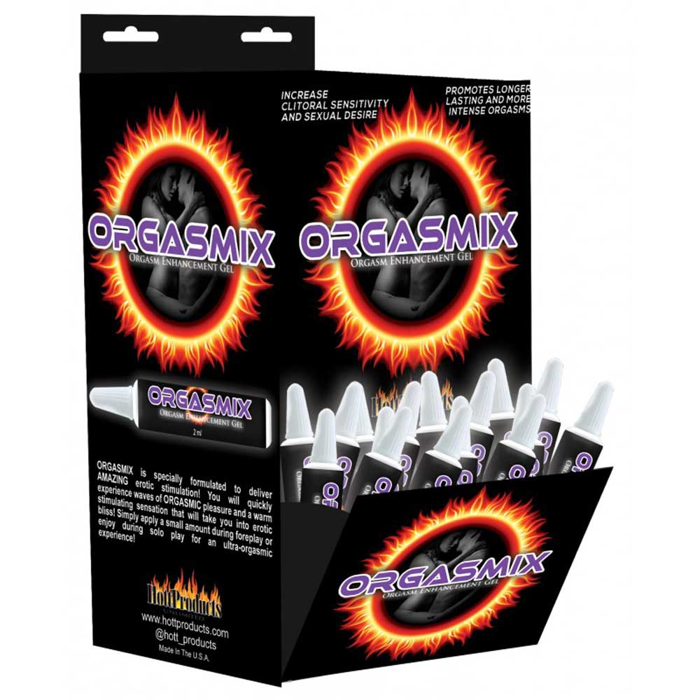 Hott Products - Orgasmix - 2ml Tubes - 144 Pcs Display - Lubricants, Creams & Glides