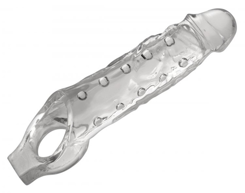 XR Brands - Clearly Ample Penis Enhancer - Clear - Penis Extension & Sleeves