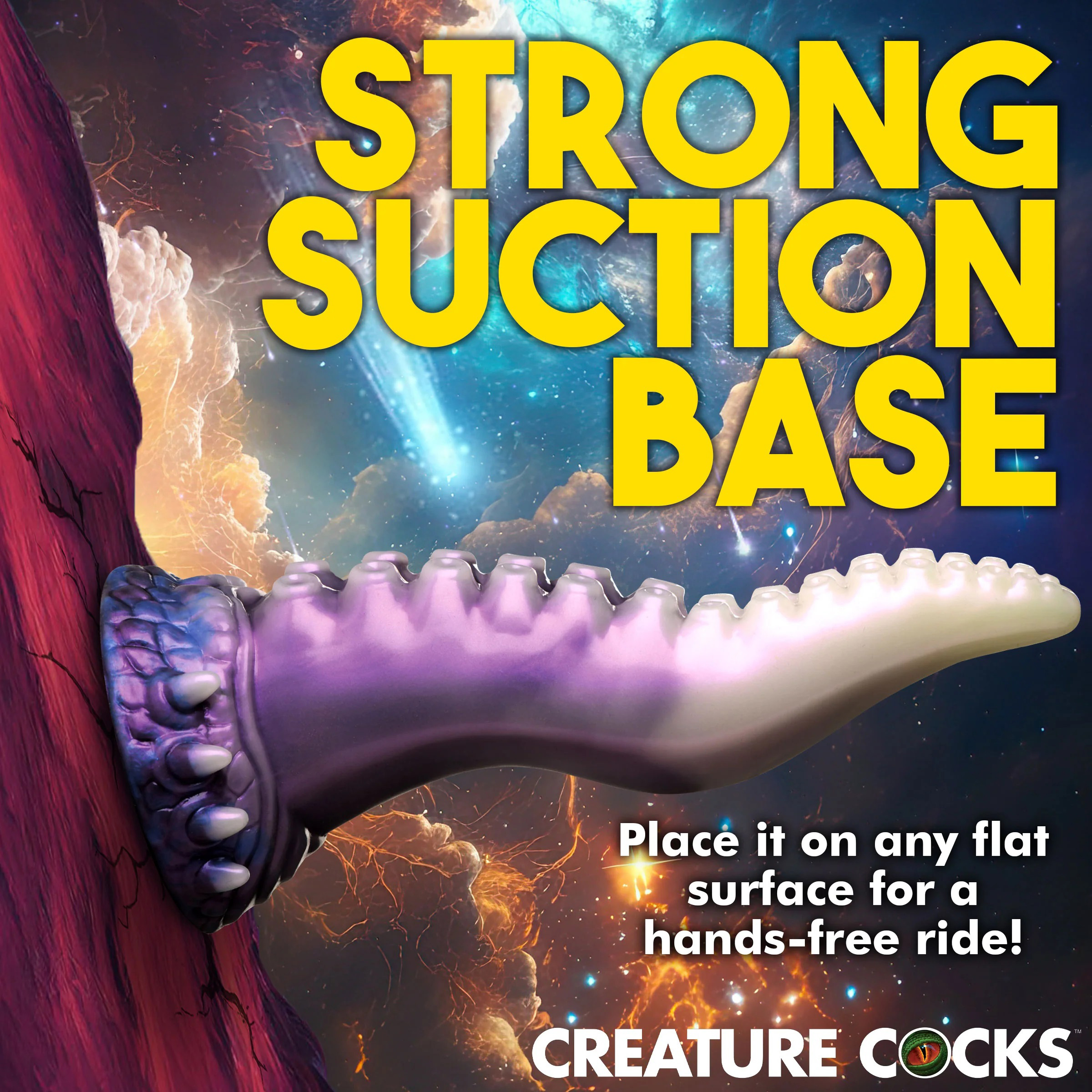 XR Brands - Creature Cocks Astropus Tentacle Silicone Dildo - Dildos - Silicone