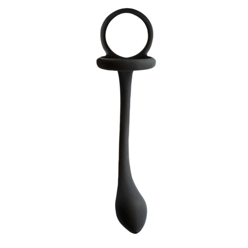 Nasstoys - My Cockring Cring With Buttplug - Black - Cockrings