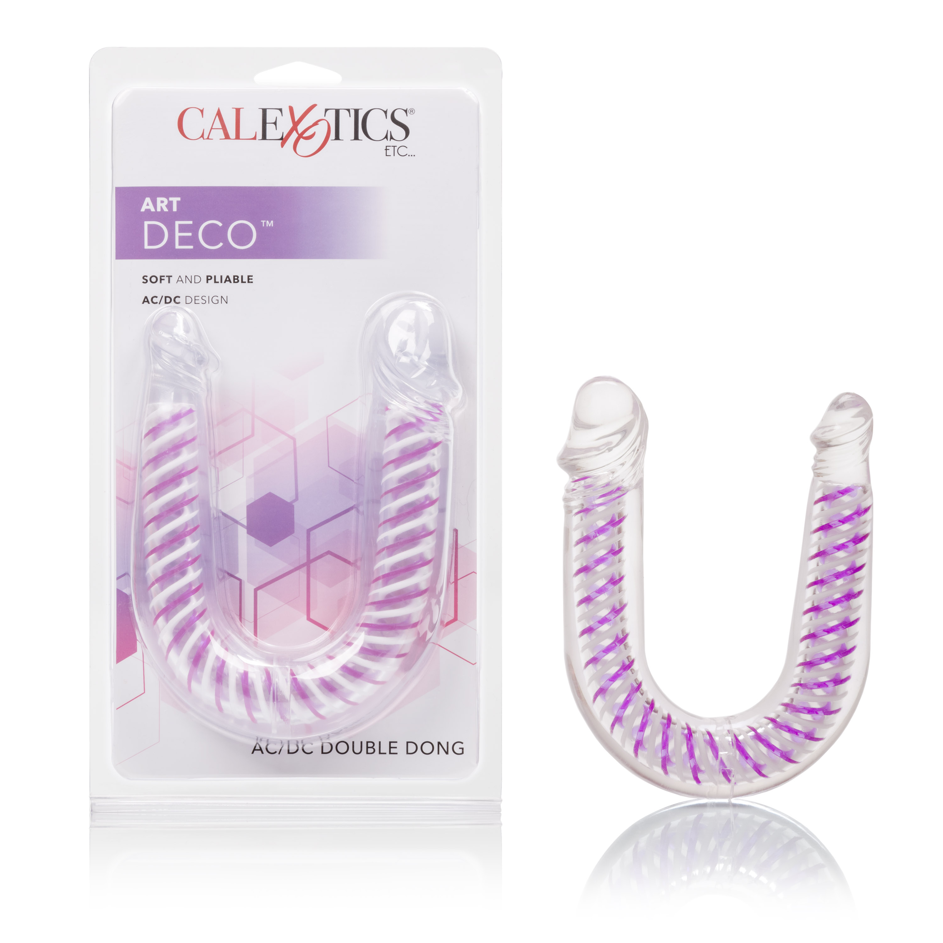 CalExotics - Art Deco Ac/dc Double Dong - Dildos