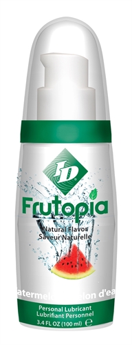 I.D. Lubricants - ID Frutopia Natural Flavor Watermelon 3.4 Oz - Lubricants, Creams & Glides
