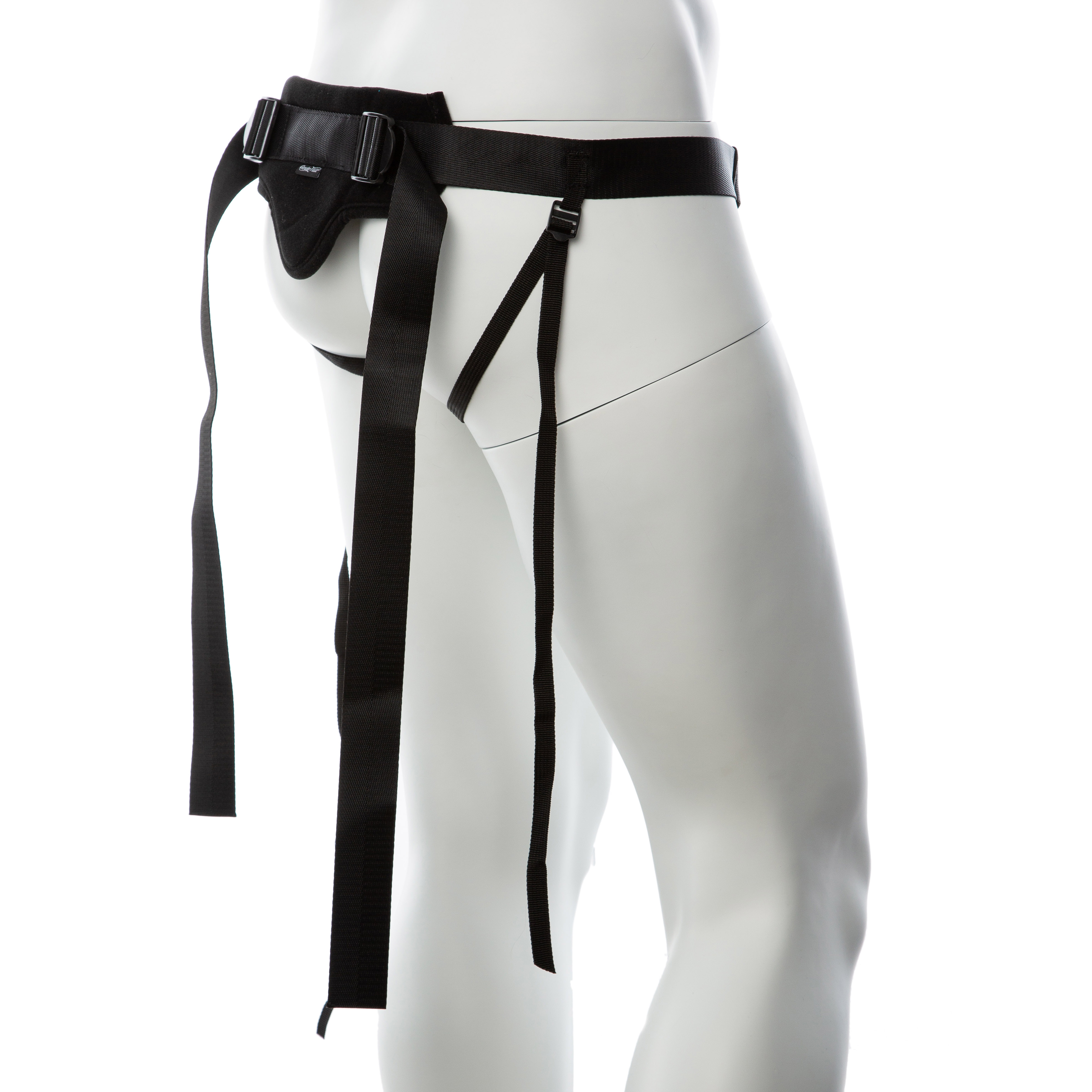 Voodoo Toys - Gender Fluid Skylar Strap-on Harness - Black - Harnesses & Strap-Ons