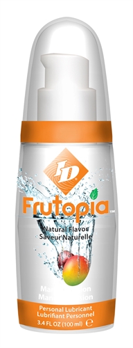 I.D. Lubricants - ID Frutopia Natural Flavor - Mango Passion 3.4 Oz - Lubricants, Creams & Glides