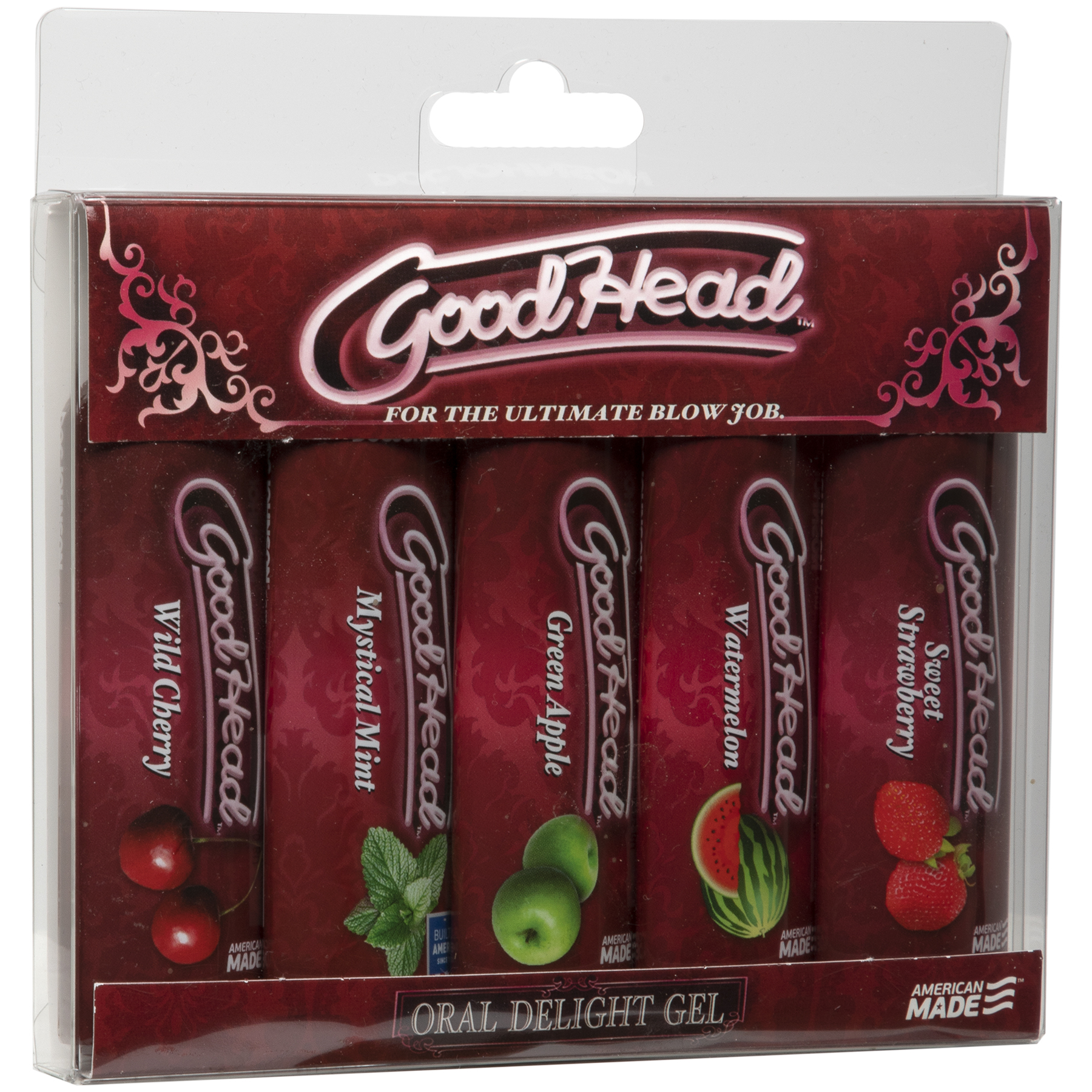 Doc Johnson - Good Head - Oral Delight Gel - 5 Pack - Edible
