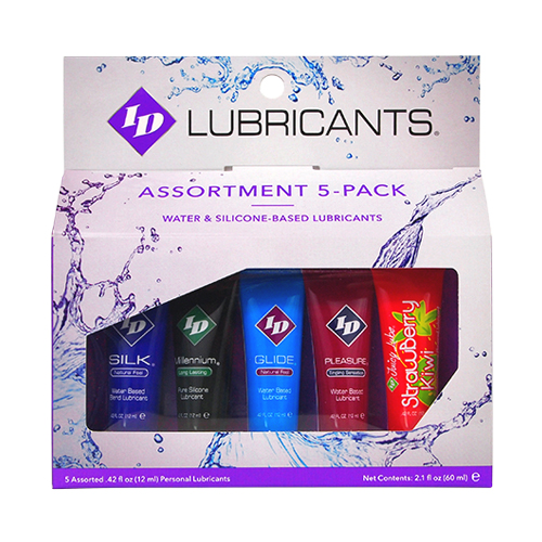 I.D. Lubricants - ID Sensual Lubricants 5 Pack Assorted Sampler - Kits