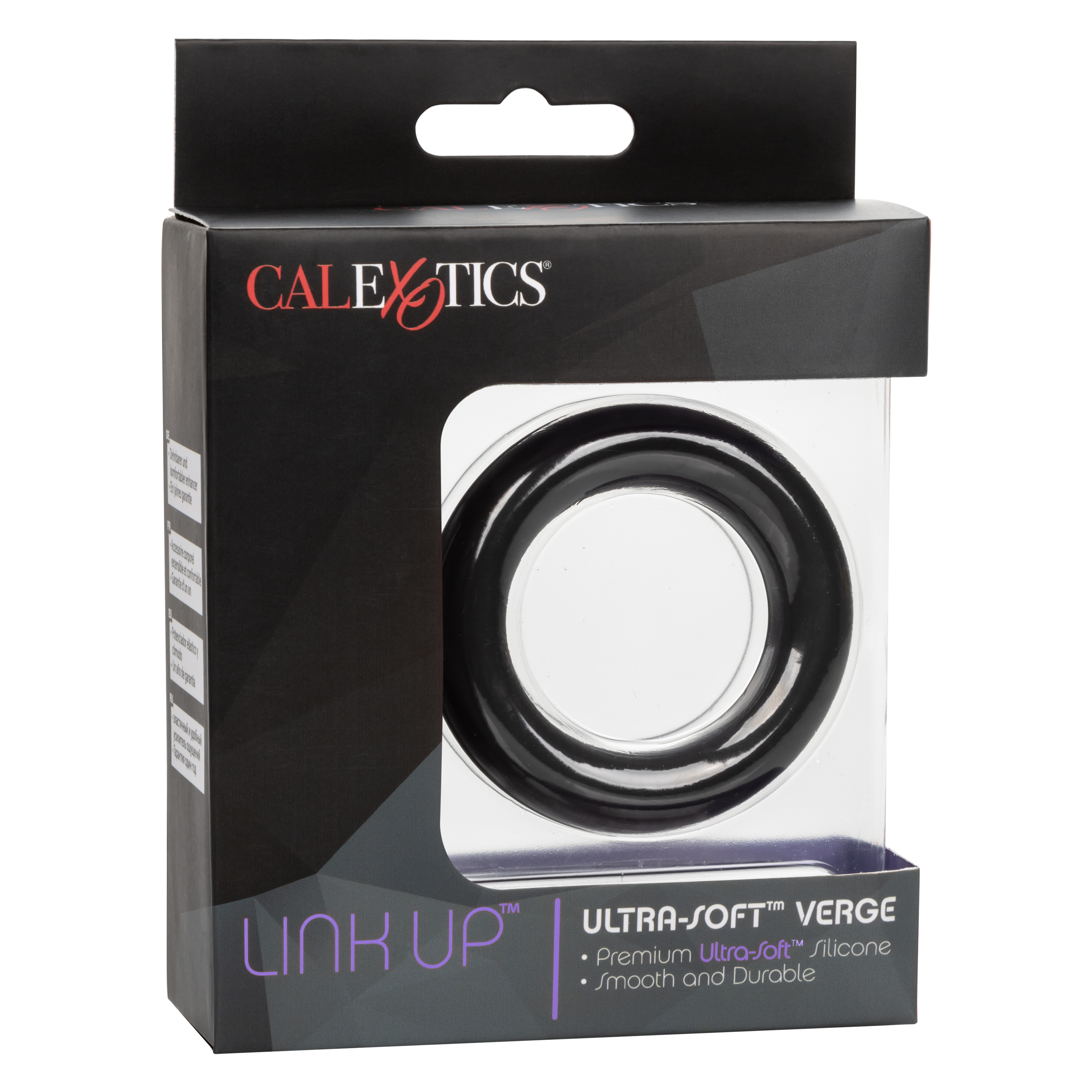 CalExotics - Link Up Ultra-Soft Verge - Black - Cockrings