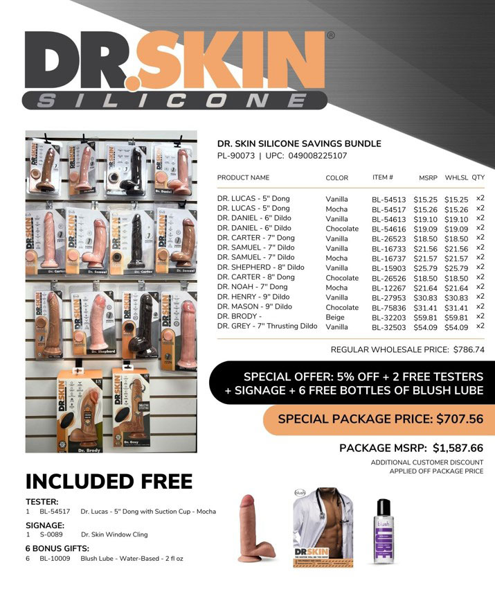 Blush - Dr Skin Silicone Savings Bundle - Promotional Items