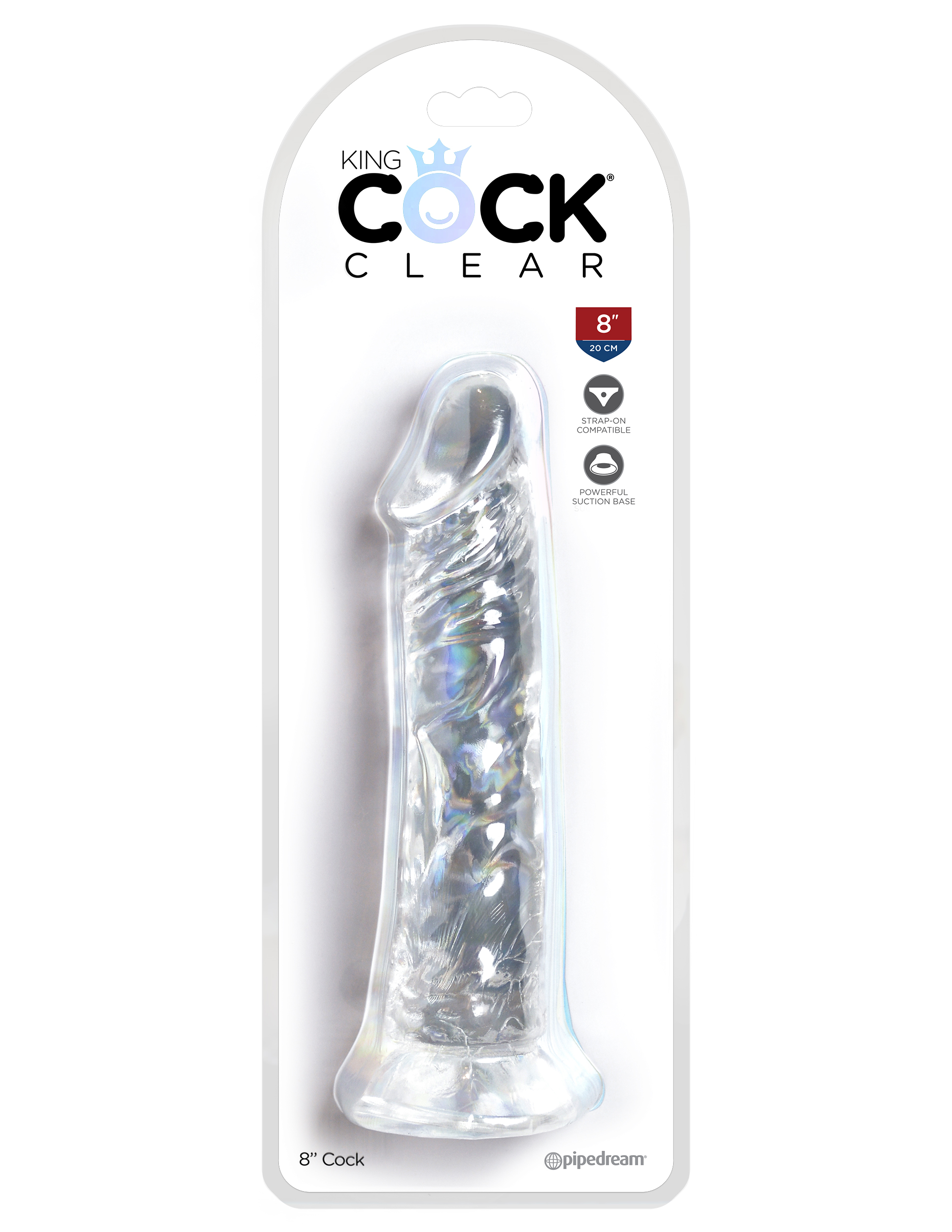 Pipedream - King Cock Clear 8 Inch Cock - Dildos