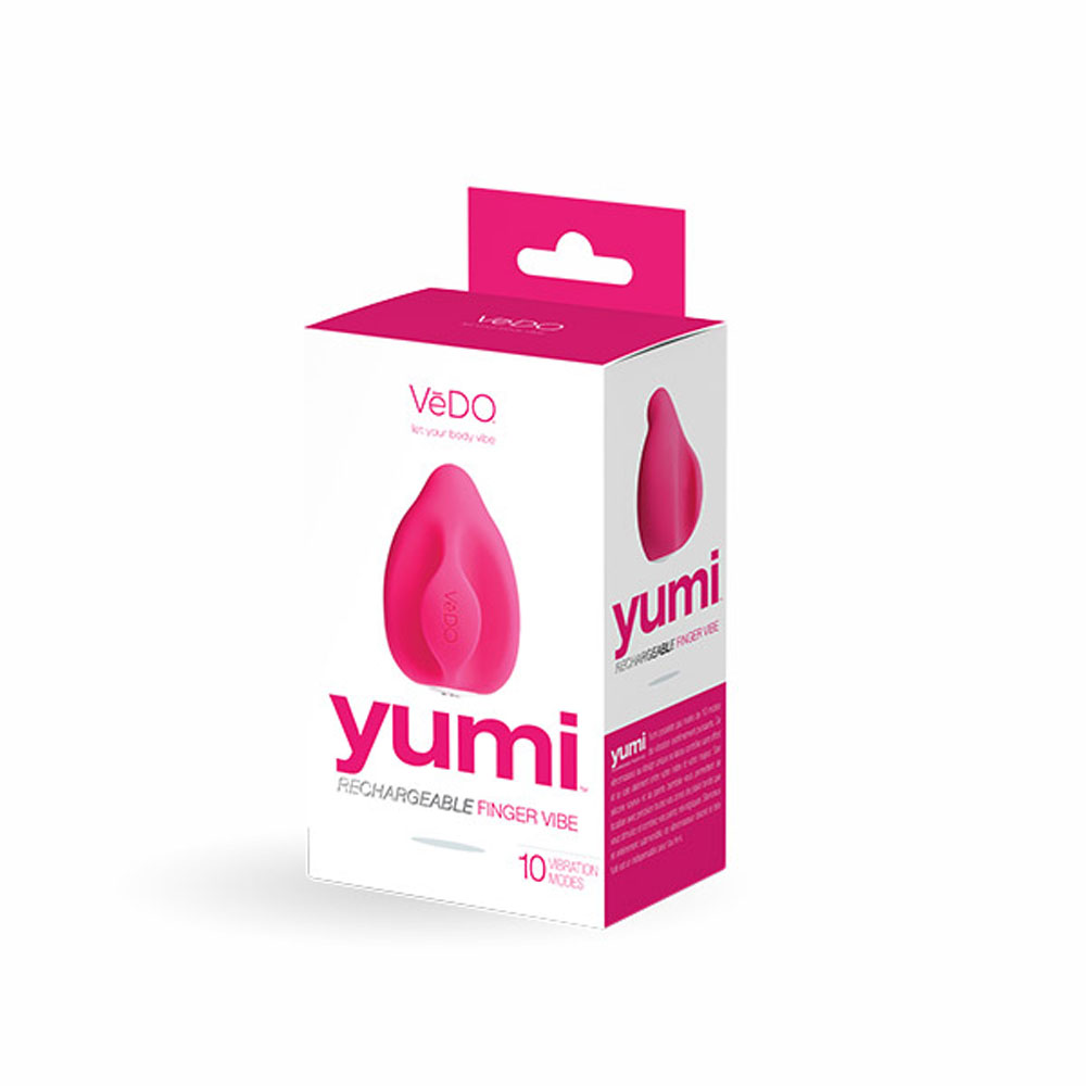 VeDO - Yumi Rechargeable Finger Vibe - Foxy Pink - Clit Stimulators