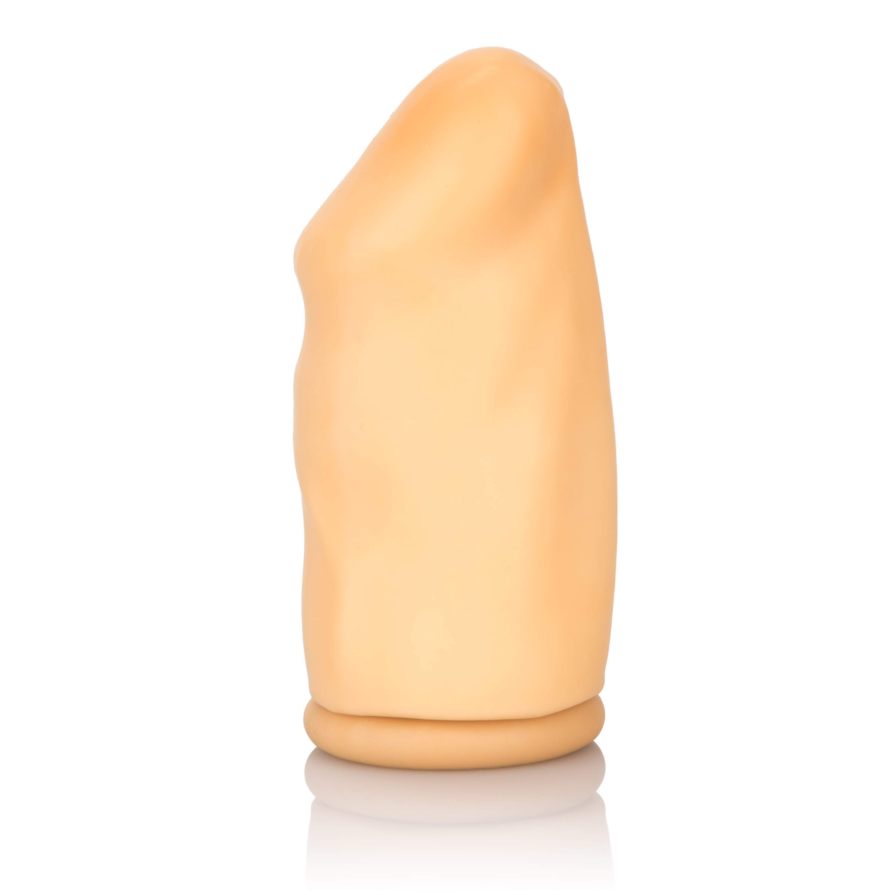 CalExotics - 3 Inch Smooth Latex Extension - Ivory - Penis Extension & Sleeves