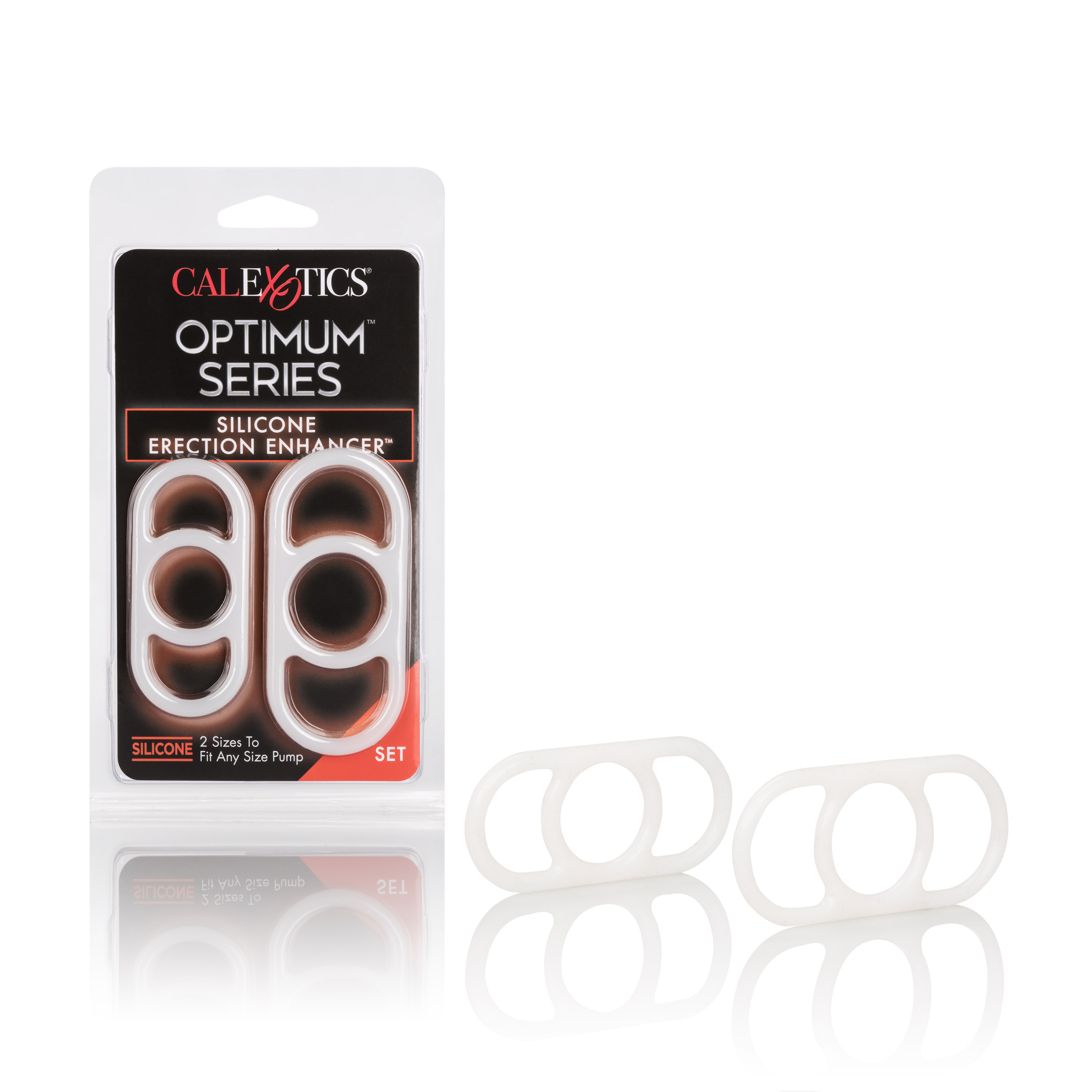 CalExotics - Silicone Erection Enhancer Set of Two - Pumps & Enlargers