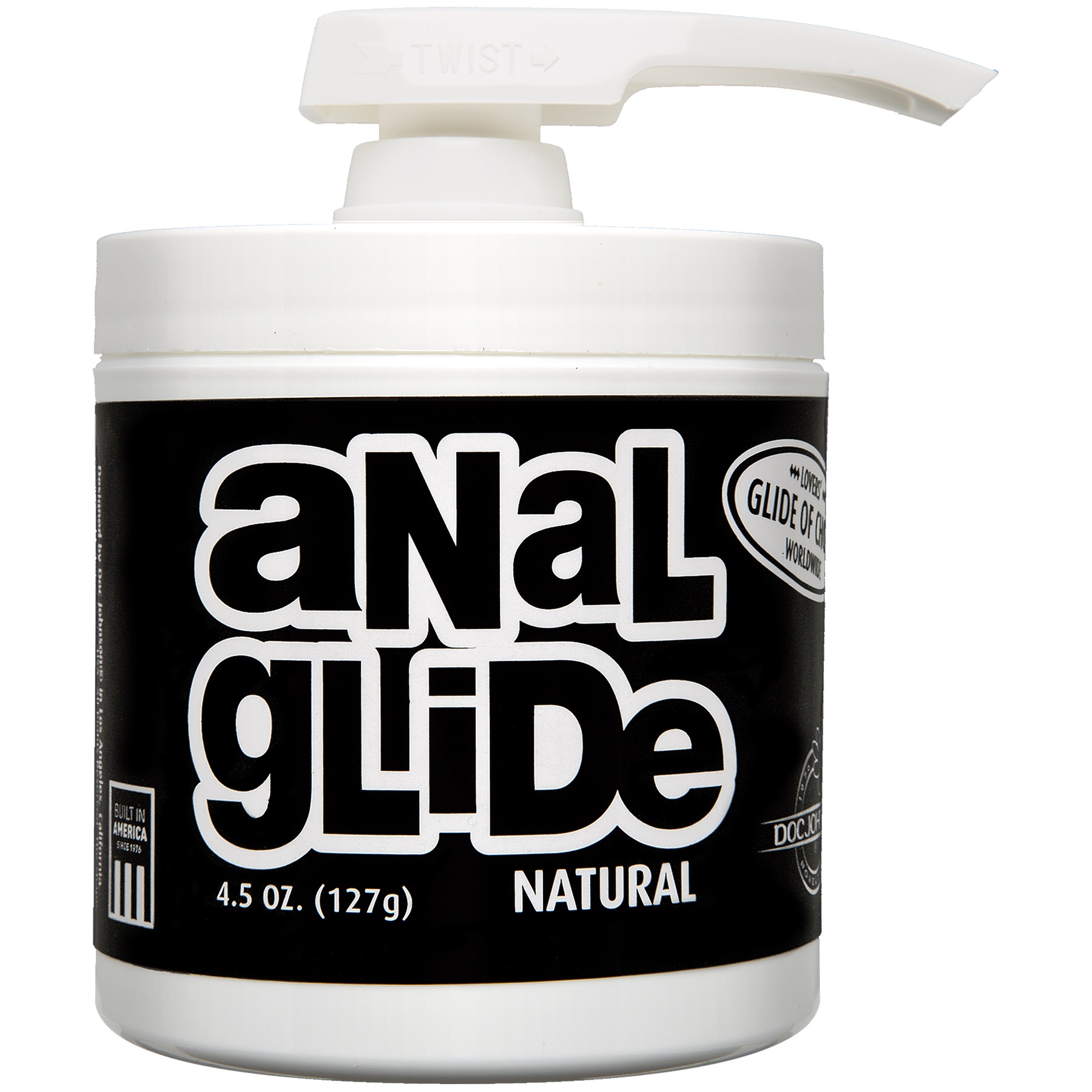 Doc Johnson - Anal Lube Natural 4.5 Oz Bulk - Anal Toys & Stimulators