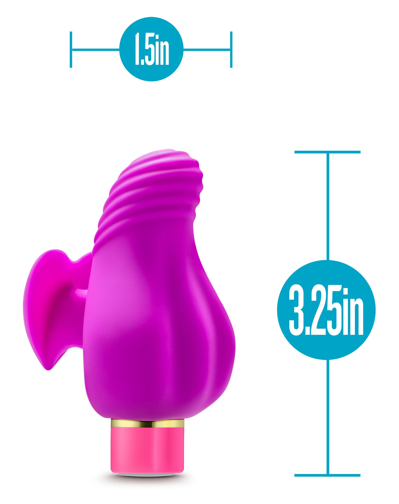 Blush - Aria Erotic AF Rechargeable Silicone Mini Vibrator Plum - Vibrators - Silicone