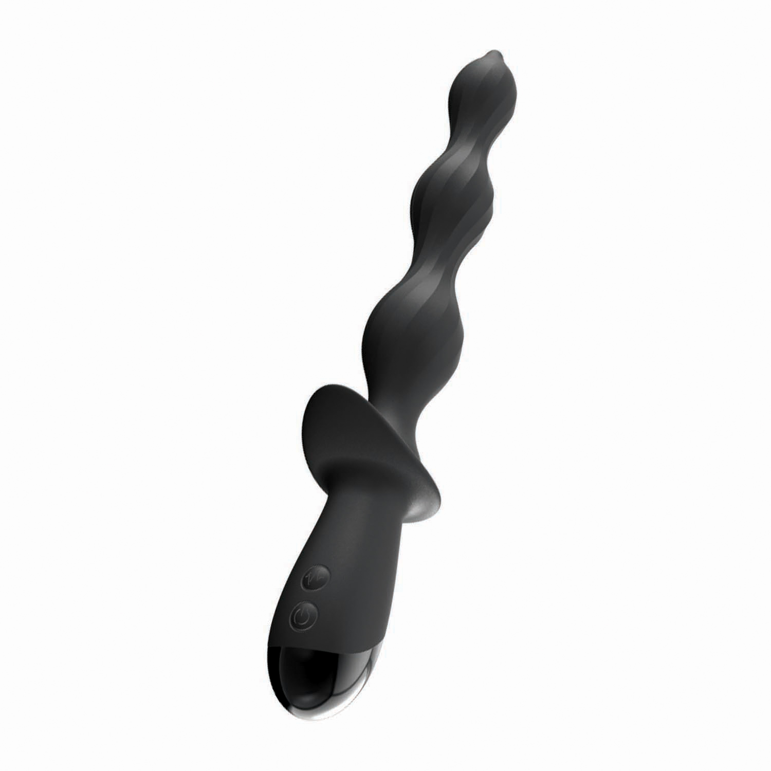 Nasstoys - Ass-Sation Deep Dive Contoured Wand - Black - Anal Toys & Stimulators