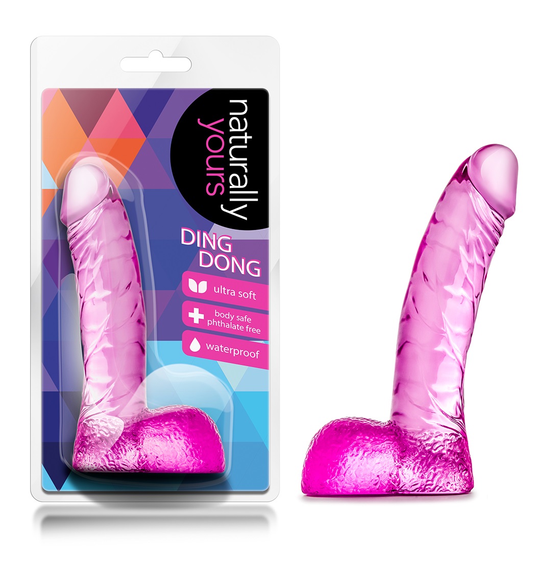 Blush - Naturally Yours Ding Dong - Pink - Dildos