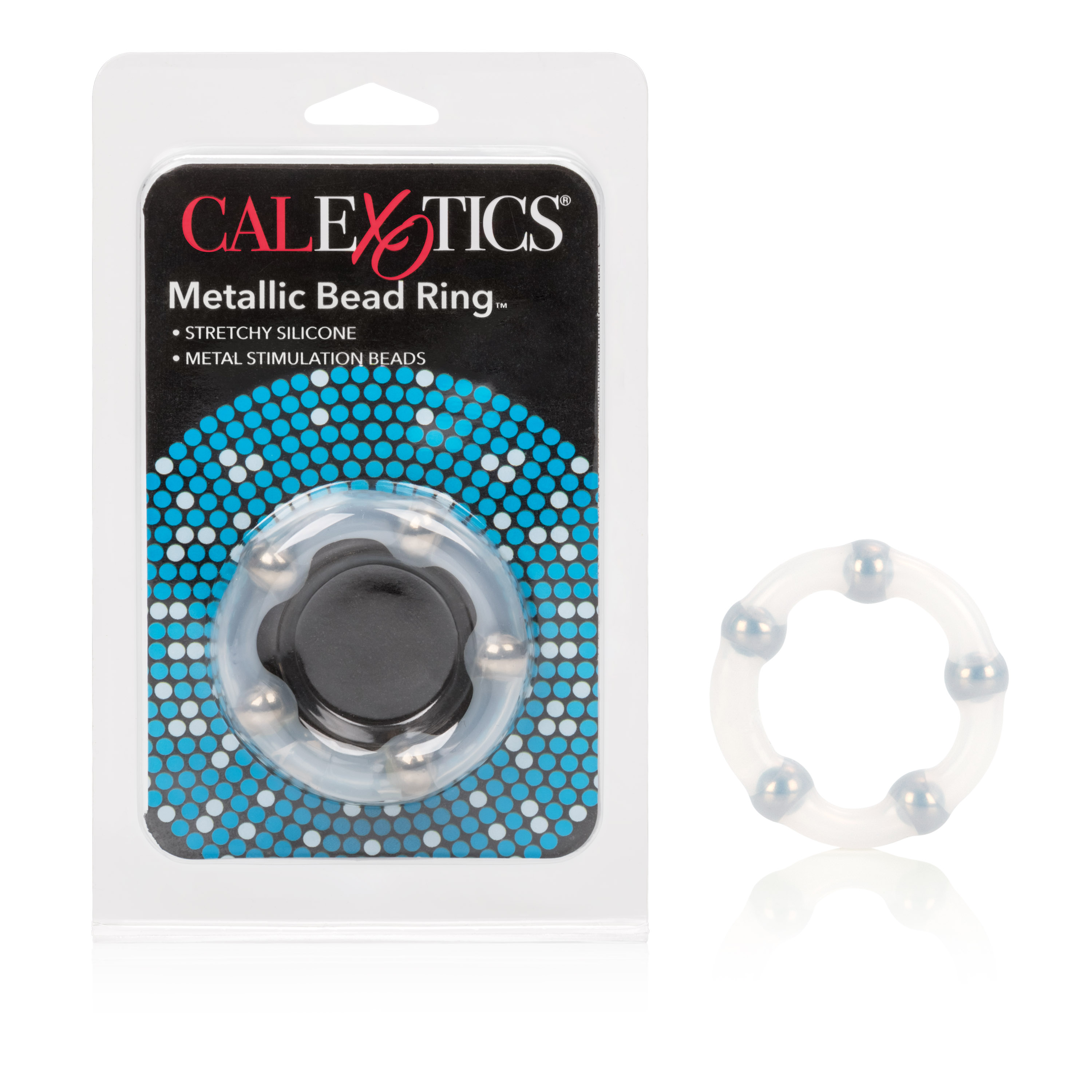 CalExotics - Metallic Bead Ring - Cockrings