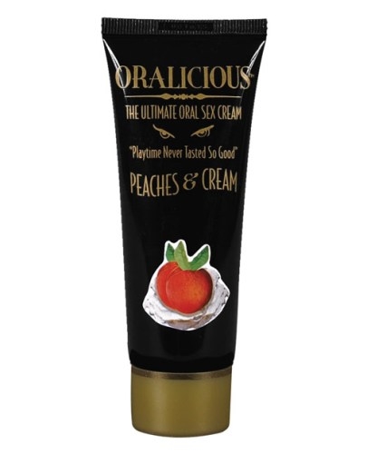 Hott Products - Oralicious - Peaches & Cream - 2 Fl. Oz. - Edible