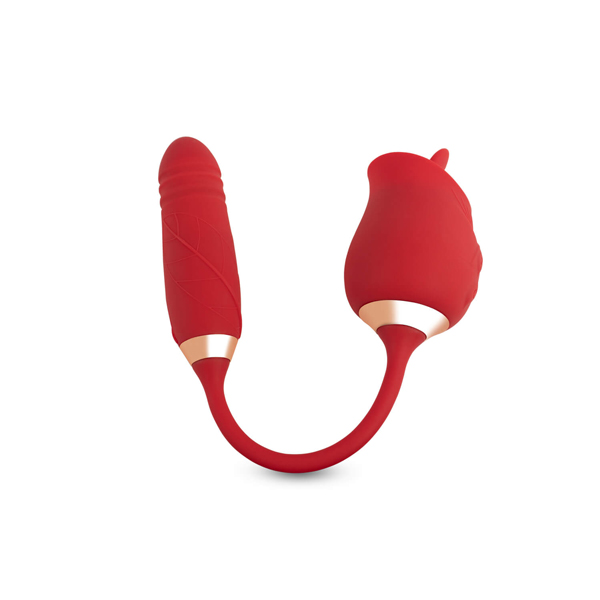 Camtoyz - Vibrator Lotus Bullet - Red - Clit Stimulators