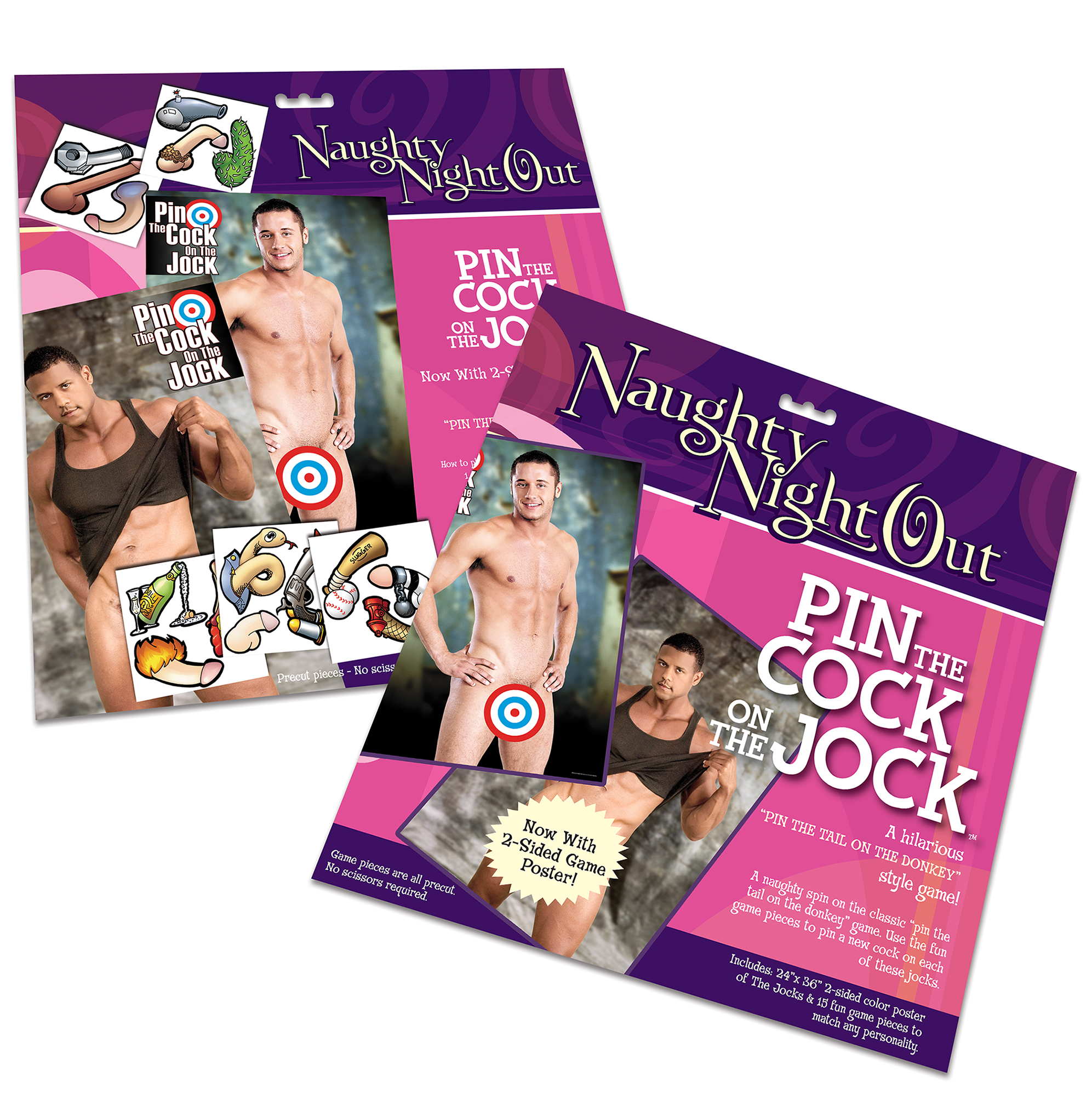 Sportsheets - Pin the Cock on the Jock - Bachelor & Bachelorette Items