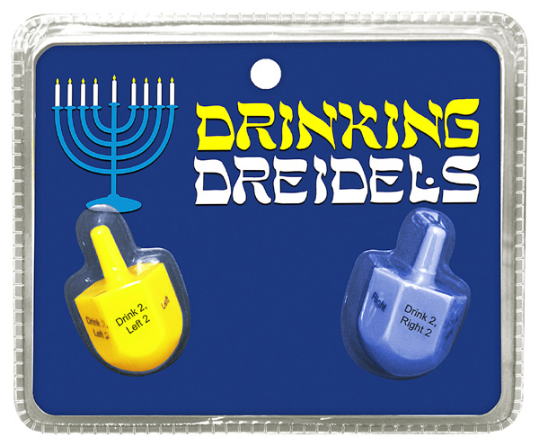 Kheper Games - Drinking Dreidels - Novelties & Games