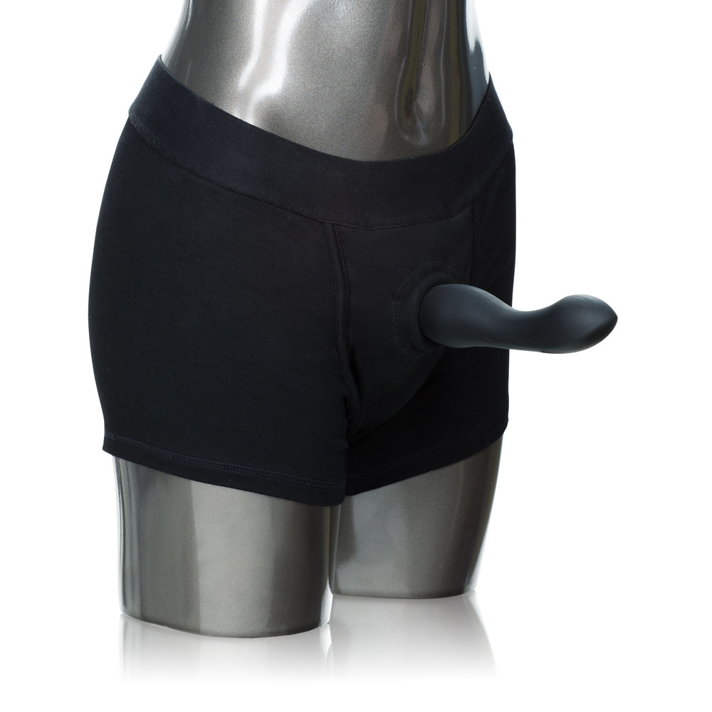 CalExotics - Packer Gear Black Boxer Brief Harness 2xl/3xl - Harnesses & Strap-Ons