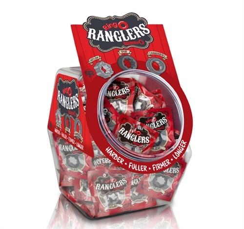 Screaming O - Ringo Ranglers - 30 Piece Fishbowl - Assorted Styles - Cockrings