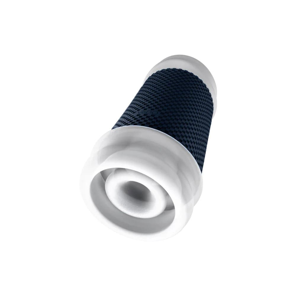 VeDO - Spank Rechargeable Ultra-Grip Vibrating Stroker - Clear - Masturbation Aids for Males