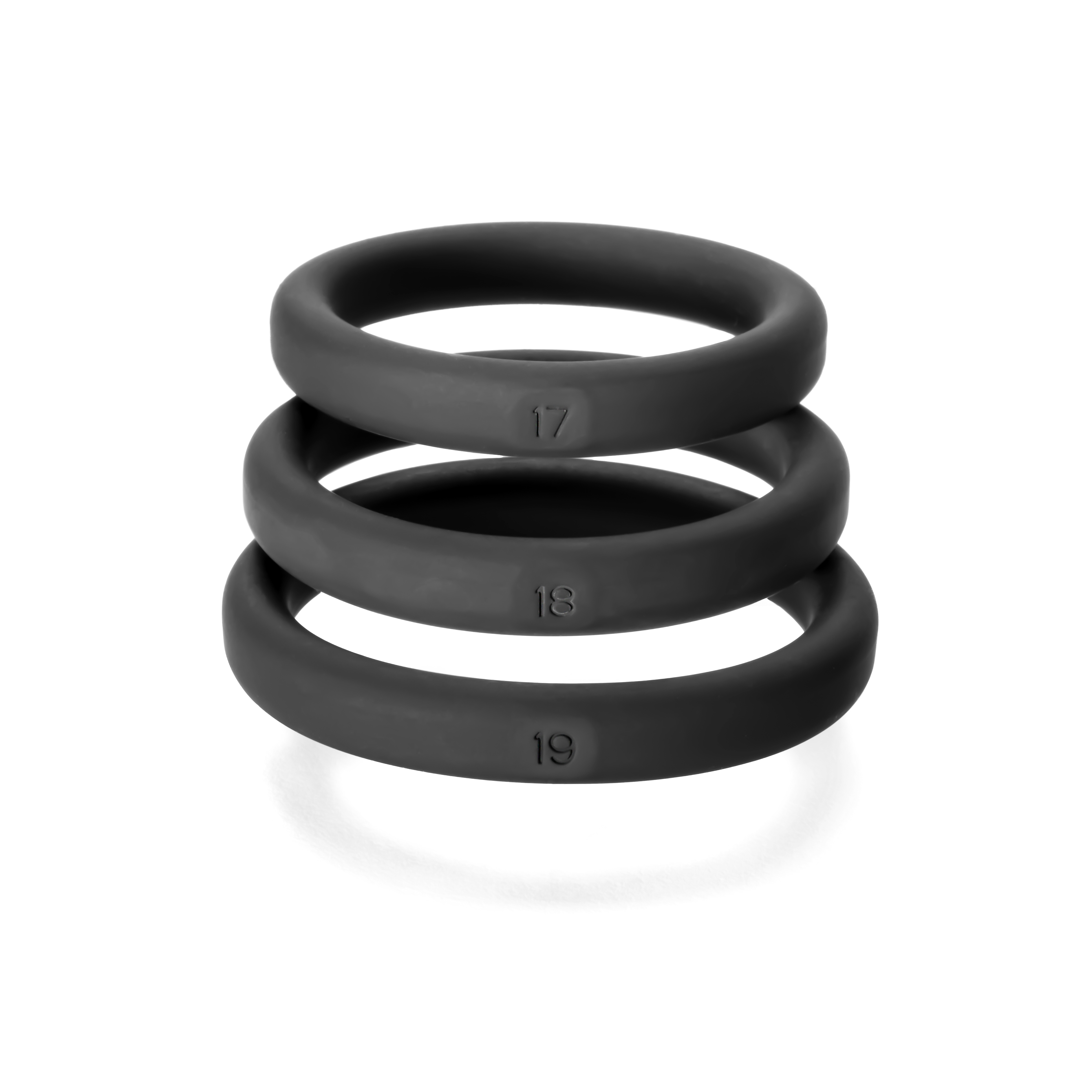 Perfect Fit - Xact- Fit 3 Premium Silicone Rings - #17, #18, #19 - Cockrings