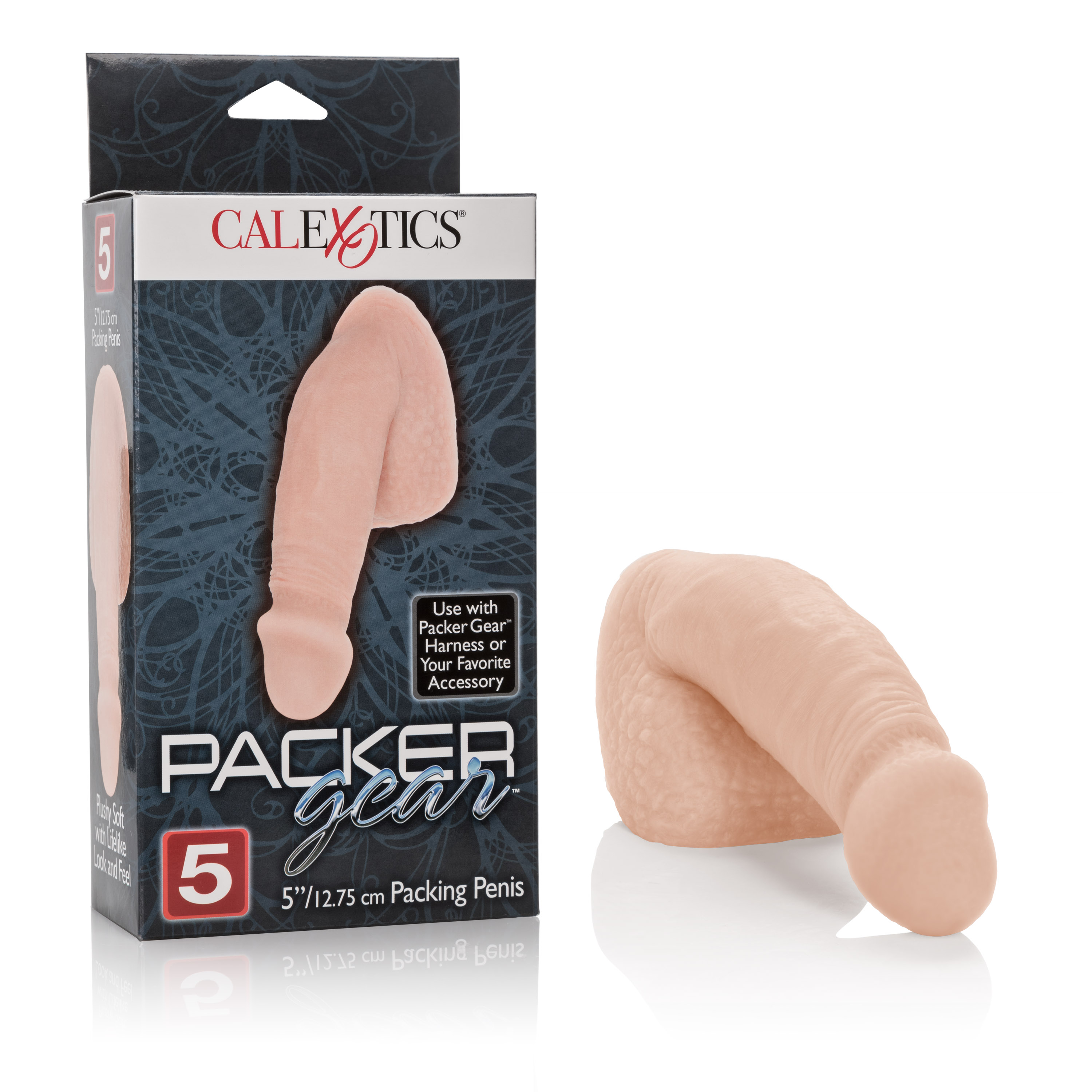 CalExotics - Packer Gear Packing Penis 5 Inch - Ivory - Dildos