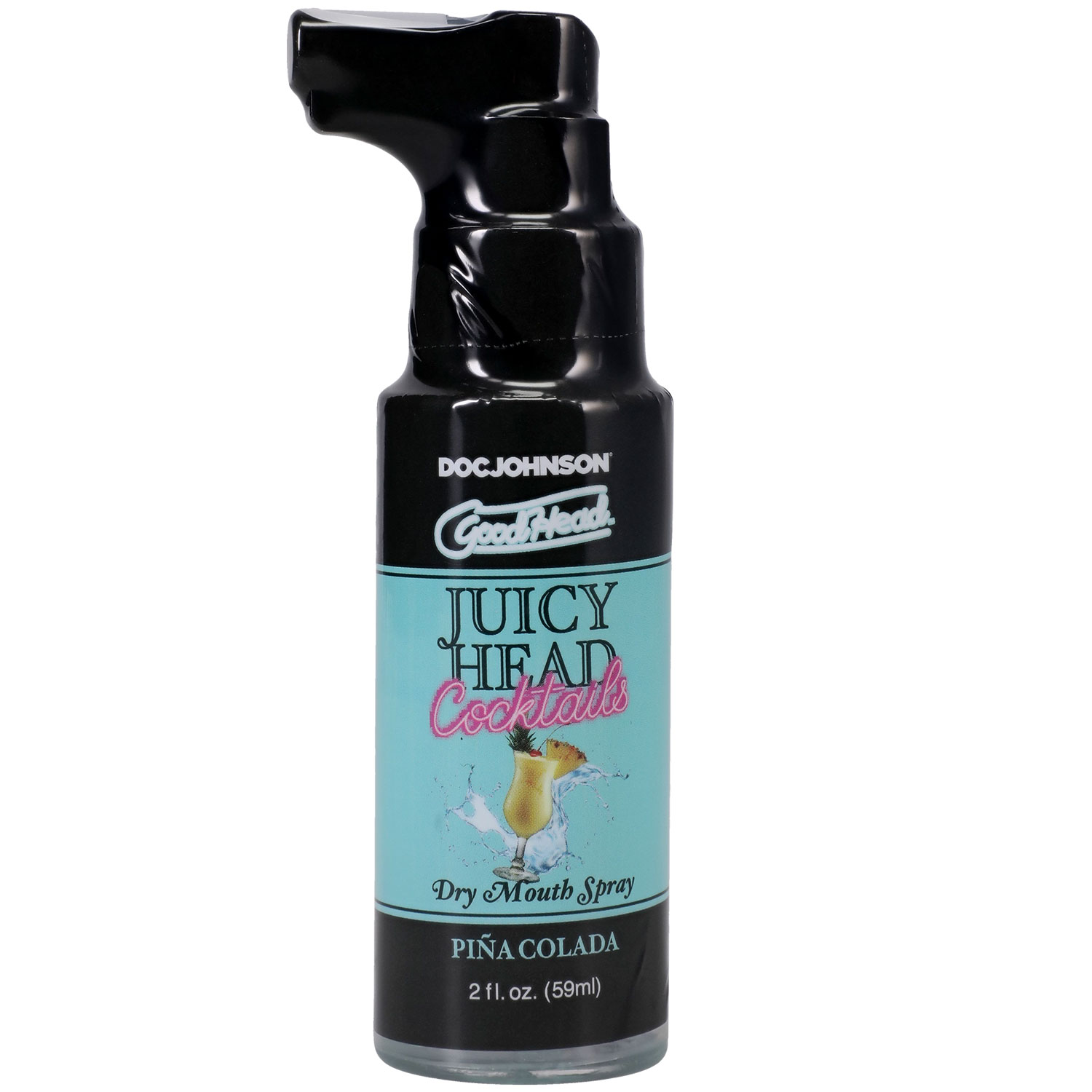 Doc Johnson - Goodhead - Juicy Head - Cocktails Dry Mouth Spray Piña Colada - 2oz - Lubricants, Creams & Glides