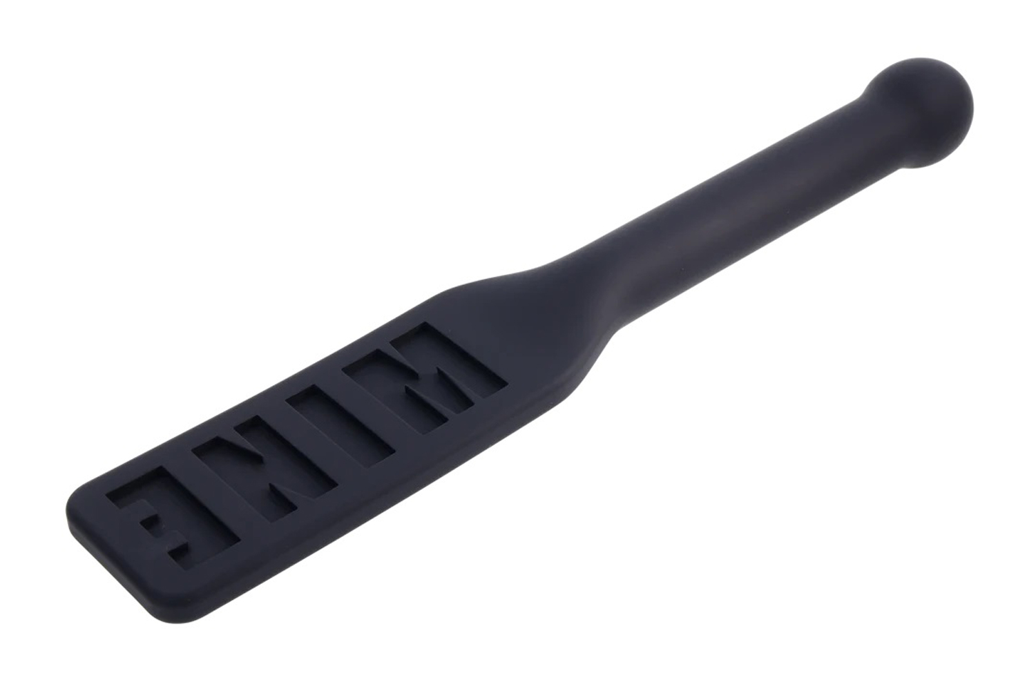 Sportsheets - Edge Mine Silicone Paddle - Black - Bondage & Fetish Toys