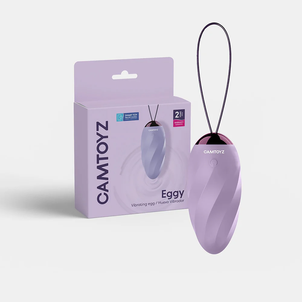 Camtoyz - Eggy Camtoyz Vibrating Egg - Purple - Vibrators